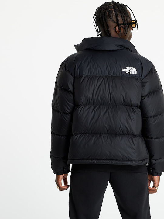 1996 Retro Nuptse Geacă Iarnă Puffer Neagră