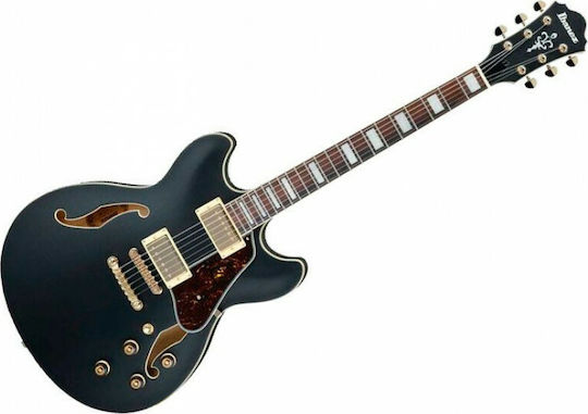 Ibanez AS73G Ηλεκτρική Κιθάρα Semiacoustic με HH Διάταξη Μαγνητών Black Flat