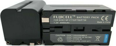 Fujicell Baterie cameră video Replacement Compatibil cu Sony
