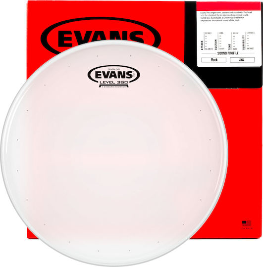Evans Genera Dry Coated Piele de toba pentru Instrumente de percuție 14"
