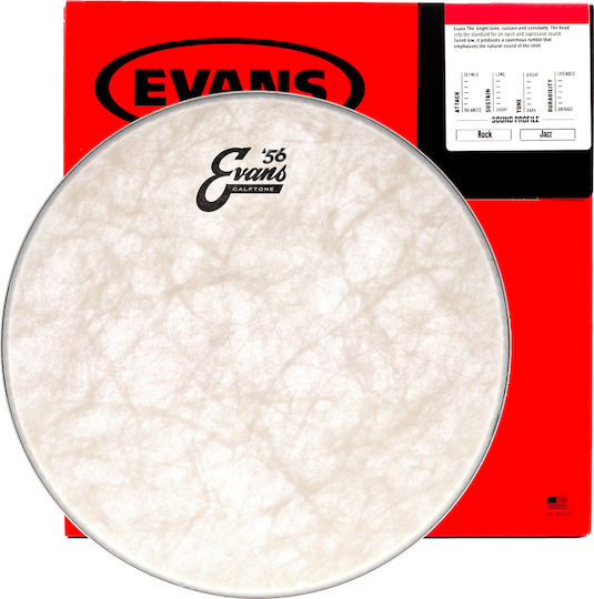 Evans Calftone Batter Drumhead for Percussion 13"