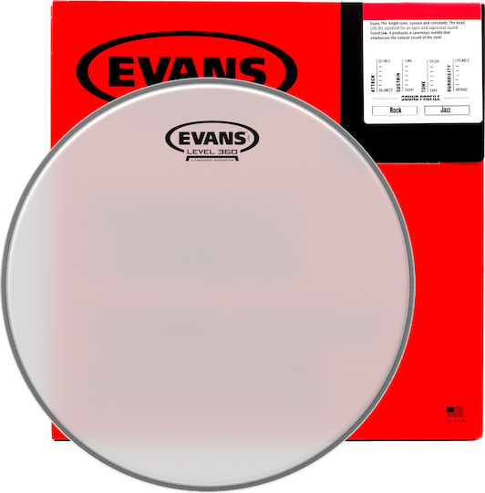 Evans Genera Coated G2 Drumhead for Drums 12"