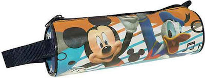 Diakakis Mickie/Minnie Pencil Case Barrel with 1 Compartment Various Designs/Colours