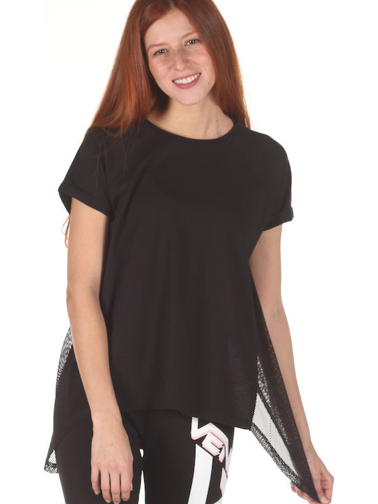 121WSS-959 Γυναικείο T-shirt Μαύρο