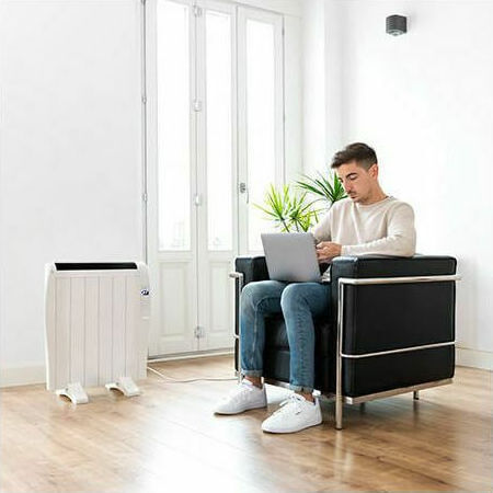 Cecotec Ready Warm 1200 Thermal Connected Θερμοπομπός Δαπέδου 900W με Ηλεκτρονικό Θερμοστάτη και WiFi 55x63cm