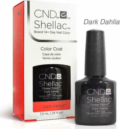CND Shellac Ημιμόνιμο Βερνίκι Νυχιών Dark Dahlia 7.3ml