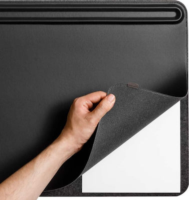 Orbit Double Desk Pad Cloth Large Black 89x42cm