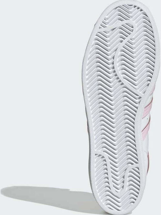Superstar Sneakers Cloud White / Clear Pink / Solar Red