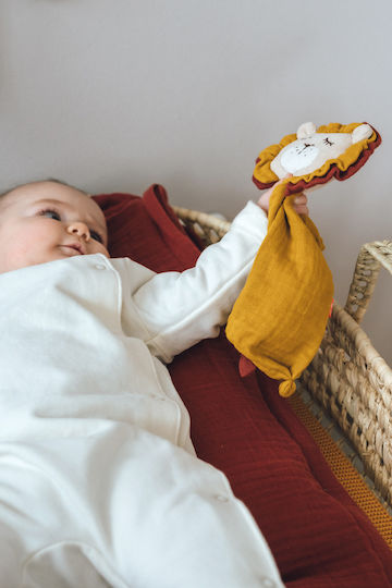 Kikadu Πανάκι Μωρού Simple Towel Doll Lion Πολύχρωμο