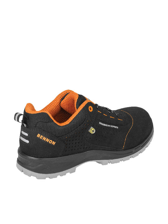 Bennon Scăzut de Securitate Black S1P cu Certificare ESD ,SRC