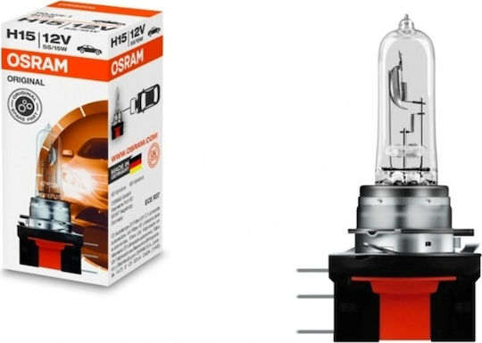 Osram Λάμπα Αυτοκινήτου Cool Blue Intense H15 Αλογόνου 3700K Θερμό Λευκό 12V 55W