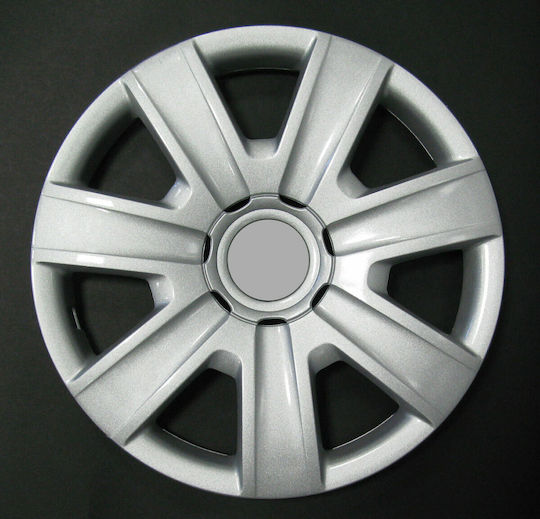 Farad Auto Radkappen Set mit Marke VW 4Stück 14" Silber