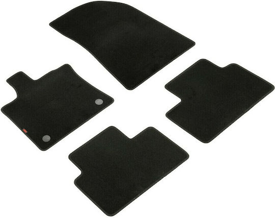 Lampa Set of Front and Rear Mats 4pcs for Renault Captur Black