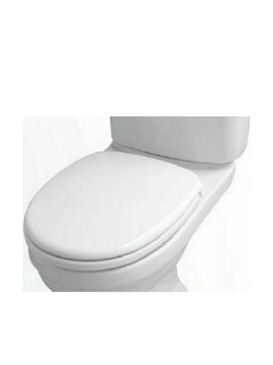 Gloria Plastic Toilet Seat White Colibri 43.5cm