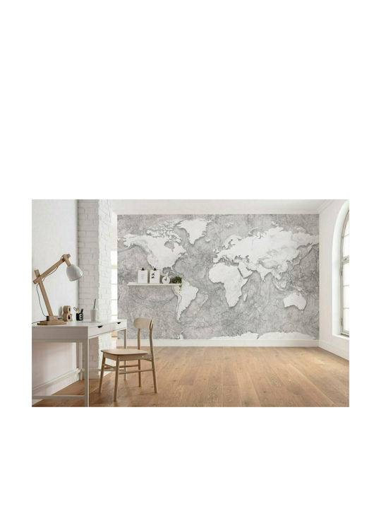 Wall Mural World Relief L350xW250cm Washable