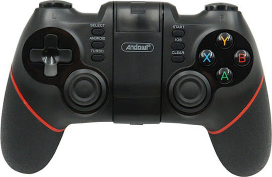 Andowl Q-PA1 Ασύρματο Gamepad για Android / PC / iOS Μαύρο