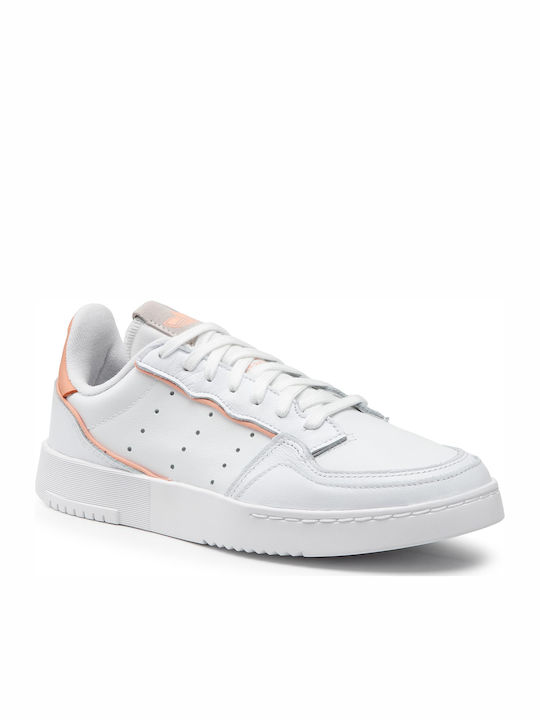 Adidas Supercourt Ανδρικά Sneakers Cloud White / Chalk White / Ambient Blush