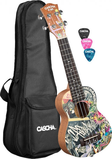 Cascha HH-2600 Art Series Urban Soprano Γιουκαλίλι