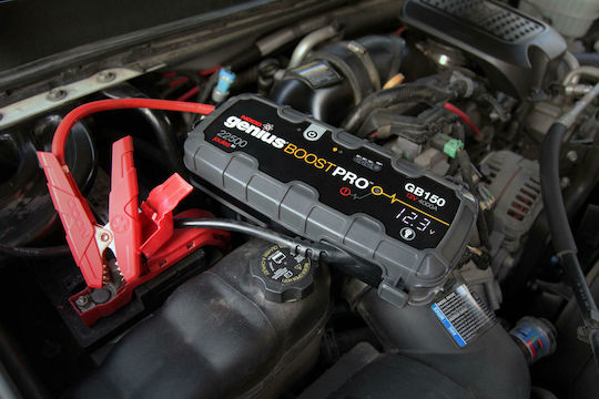 Noco Genius Boost Sport Tragbarer Batterie-Starter Auto & Motorrad 3000A mit Power Bank USB 12V