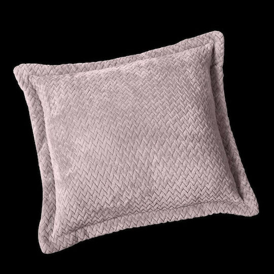 Guy Laroche Rombus Σετ Κουβέρτα Fleece Υπέρδιπλη 220x240εκ. Lilac
