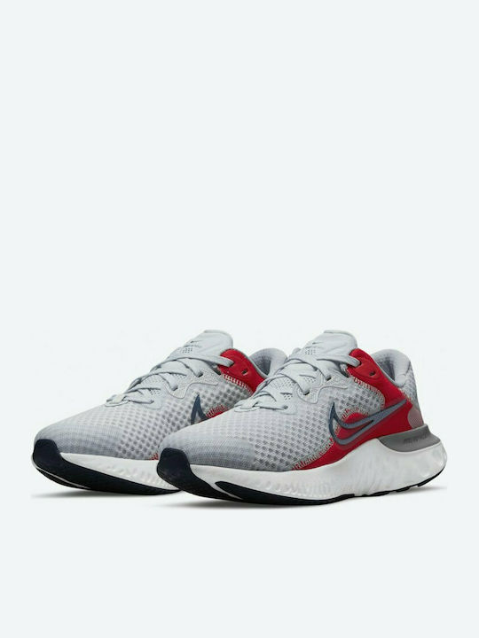 Renew Run 2 Kids Sports Shoes Running with Laces Gray