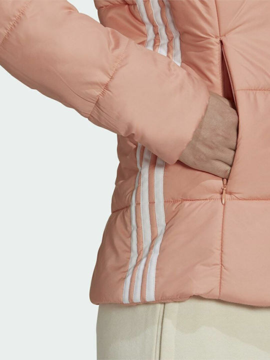 Originals Women's Short Puffer Jacket for Winter with Hood Ambient Blush