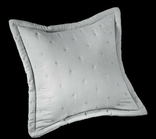Guy Laroche Public Set Coverlet Single Microfiber Silver 160x240cm 2pcs