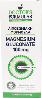 Doctor's Formulas Λιποσωμιακή Φόρμουλα Magnesium Gluconate 100mg 225ml