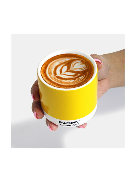 Pantone Lifestyle Porcelain Cup Yellow 190ml