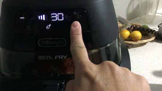 De'Longhi Ideal Fry Air Fryer 1.5lt Black