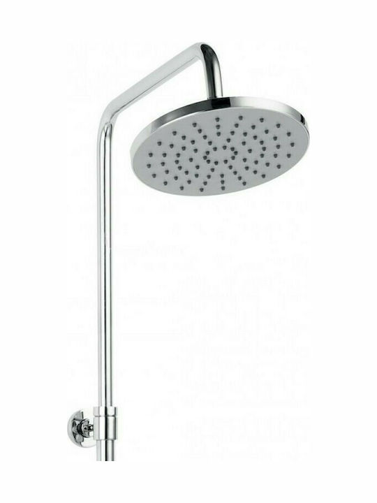 Ferro Algeo NP78-BAG13U Adjustable Shower Column with Bathtub Mixer 107.6-1700cm Silver