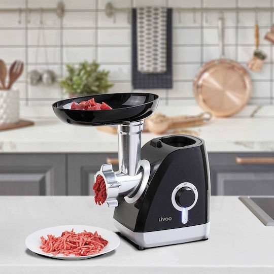 Livoo Mașină de măcinat carne 300W Neagră