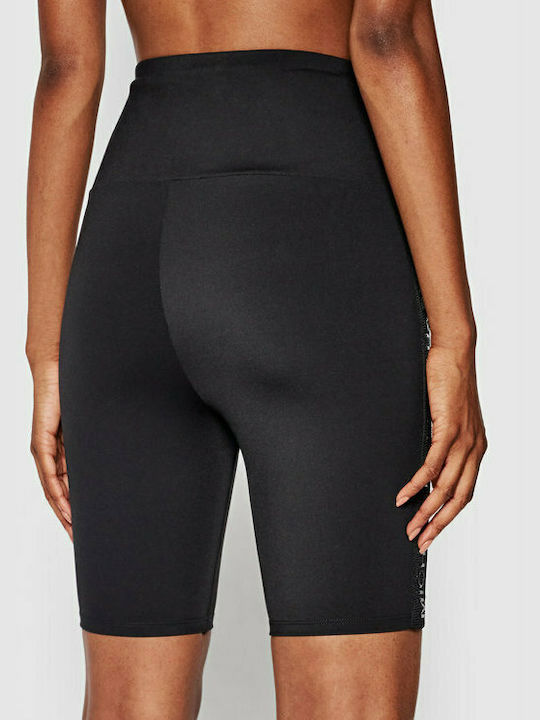 Michael Kors MS130581RE Frauen Fahrrad Leggings Hochgeschnitten Schwarz