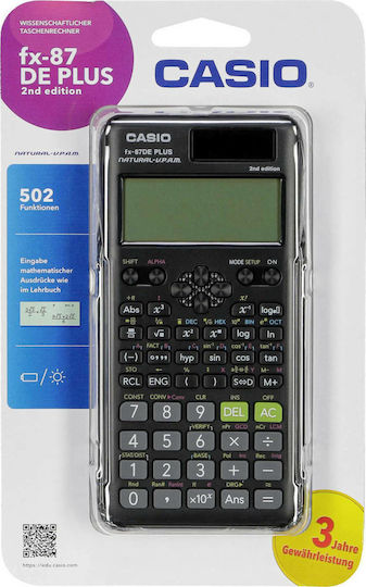 Casio FX-991ES Plus 2nd edition Αριθμομηχανή Επιστημονική 12 Ψηφίων σε Μαύρο Χρώμα