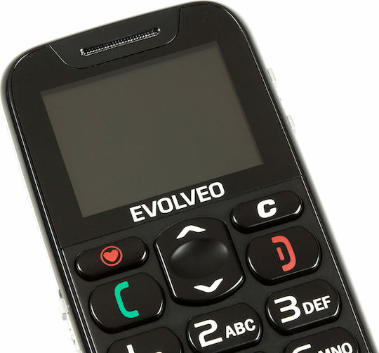 Evolveo Easyphone EP500 Single SIM Mobile with Large Buttons Black