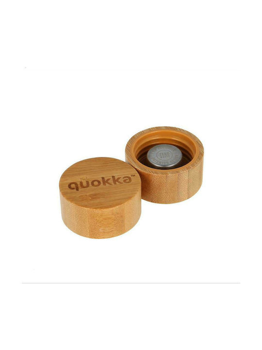 Quokka Flow Bottiglia Grătare comerciale Sticlă con tappo a vite Τιρκουάζ 660ml 40005