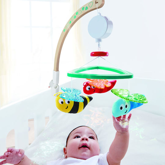 Hape Mobile for Cot with Music and Rotation Sweet Dreams for 0++ Months E0044