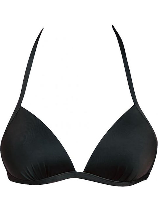 Bikini Triangle B Cup With Padding Black