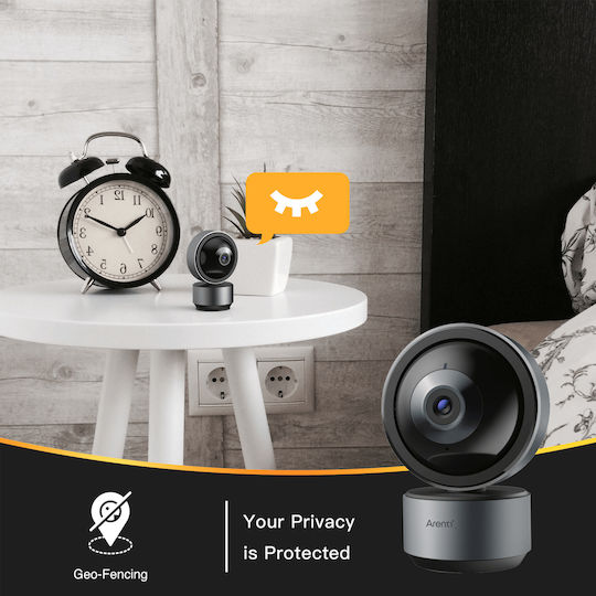 Arenti Dome1 IP Überwachungskamera Wi-Fi Full HD+ 3MP mit Zwei-Wege-Kommunikation