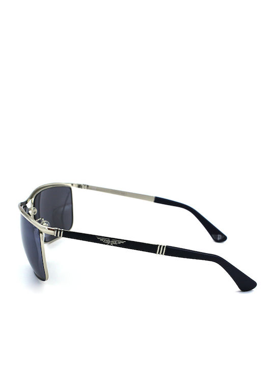 Police Men's Sunglasses with Gold Metal Frame SPL844 E70B