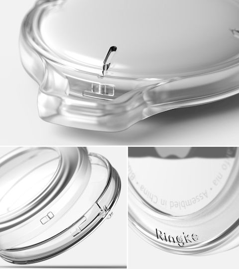 Ringke Slim Assorted Θήκη Μπρελόκ Σιλικόνης για AirTag σε Διάφανο χρώμα 4τμχ