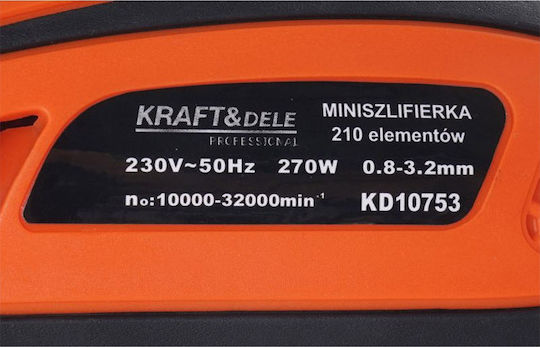 Kraft & Dele KD10753 Rotierend Elektrisches Multifunktionswerkzeug mit Geschwindigkeitsregelung
