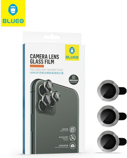 Blueo 5D Mr. Monkey Armor Glass Camera Protection Tempered Glass Gold for the iPhone 12 Pro