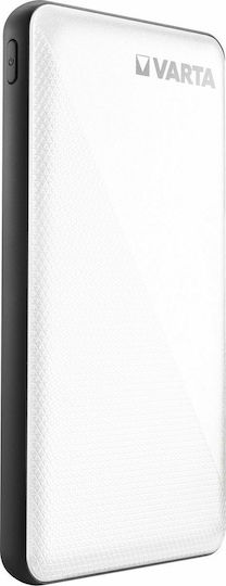 Varta Energy Power Bank 10000mAh с 2 USB-A порта и USB-C порт Бял