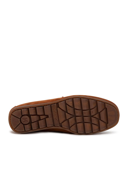 Wildleder Herren Mokassins in Braun Farbe