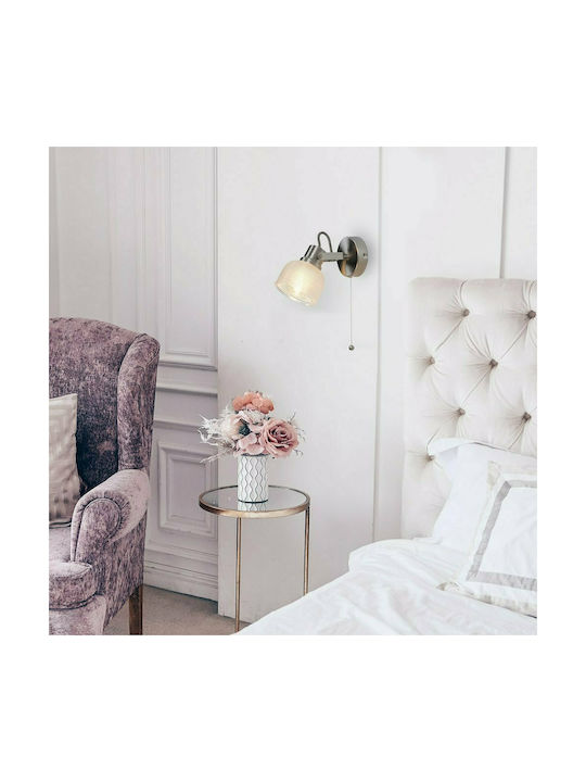 Rabalux Francis Single Spot with Socket E14 in Gray Color