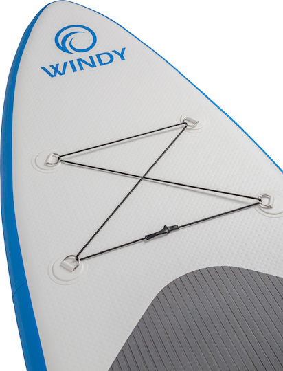Eval Windy Inflatable SUP Board with Length 3m Blue