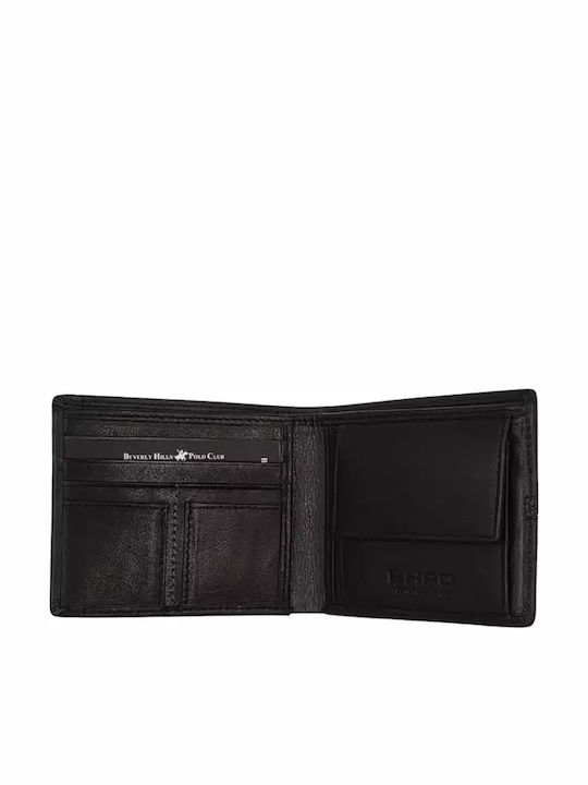 Leather Men's Wallet Classic Black