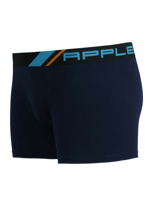 Apple Boxer Herren Boxershorts Blue 1Packung