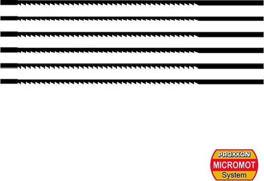 Proxxon Jig Bandsaw Blade 130mm 12pcs 28114